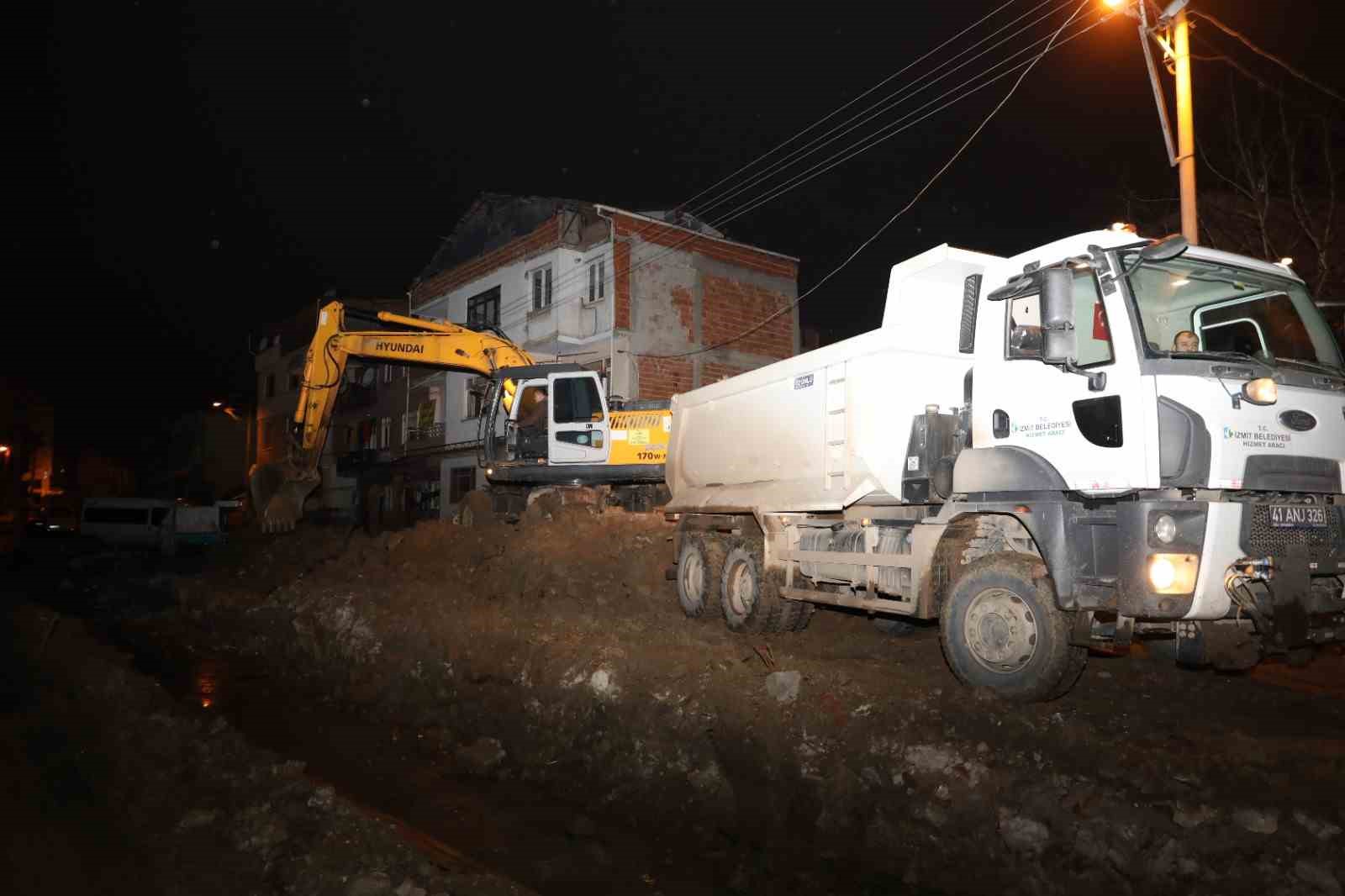 Yarım asırlık sorunun çözüldüğü Paşa’da üstyapı çalışmaları başladı
