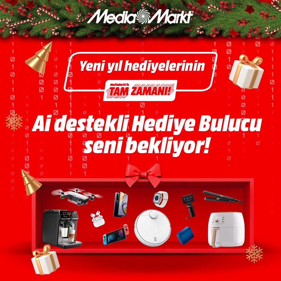 MediaMarkt’tan yeni proje: Tüketiciler uygun hediyeleri yapay zekayla seçecek