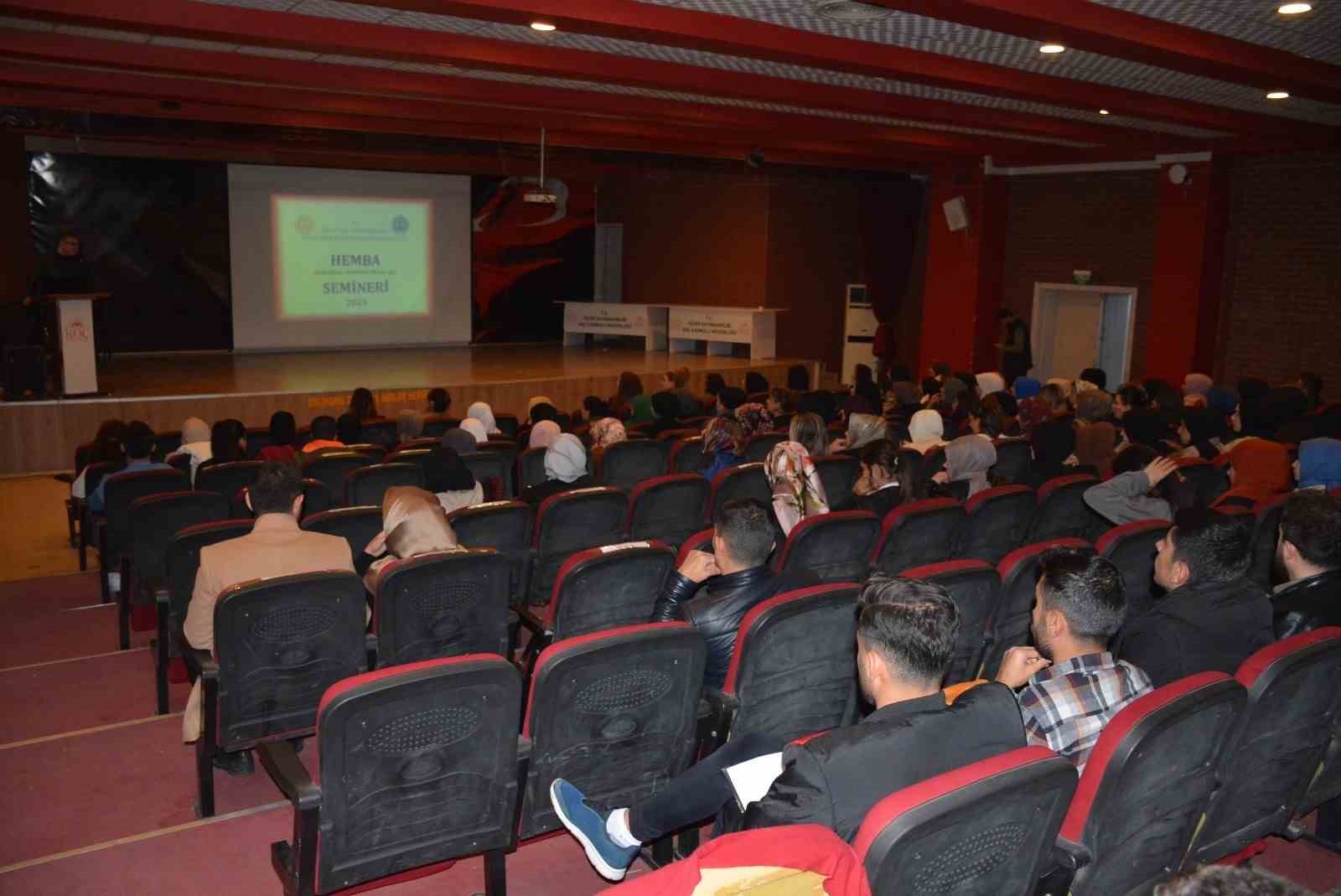 Silopi’de usta öğreticilere HEMBA semineri verildi