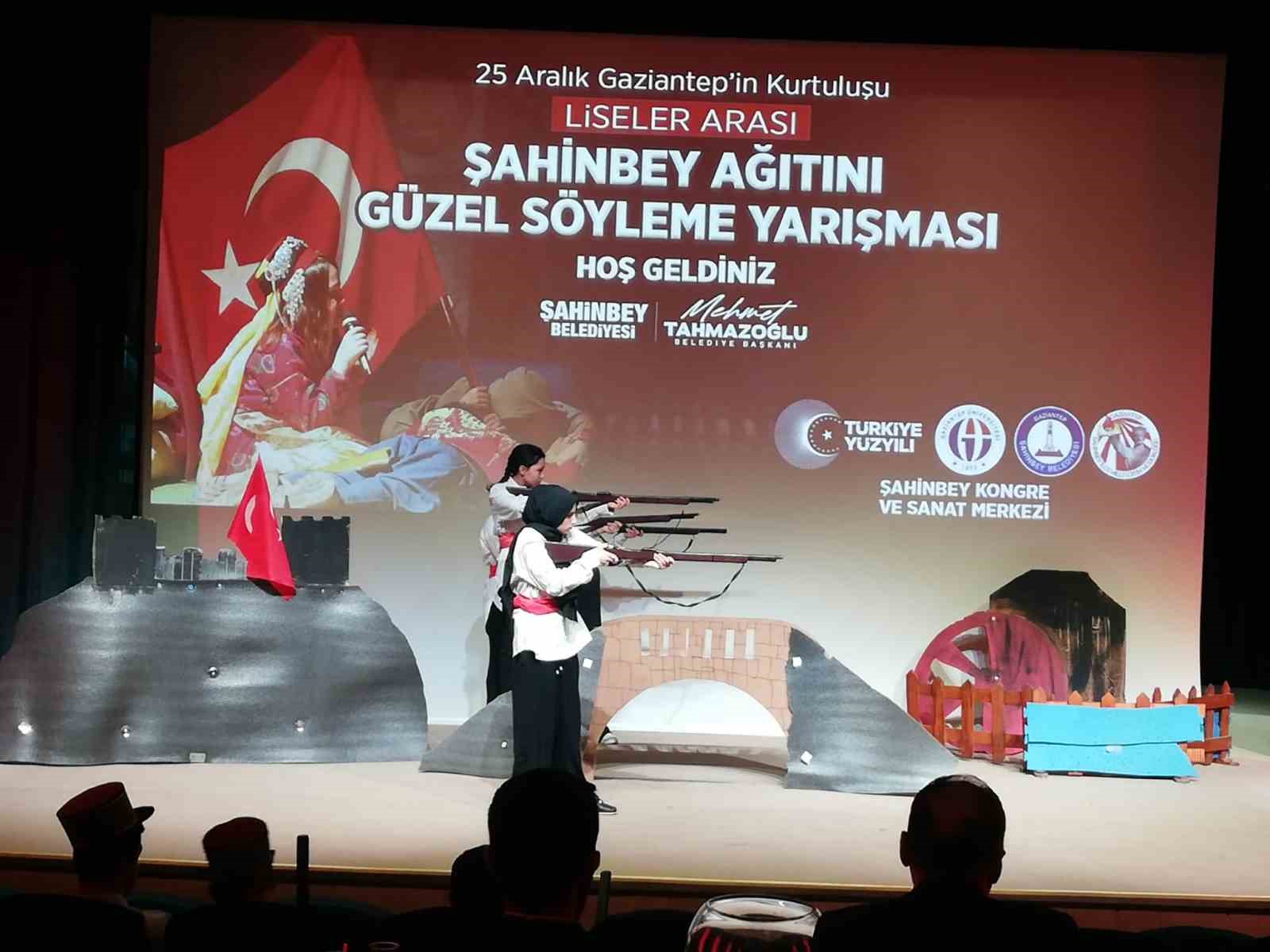 Şahinbey’li gençler Şahinbey’i ağıtla anlattı