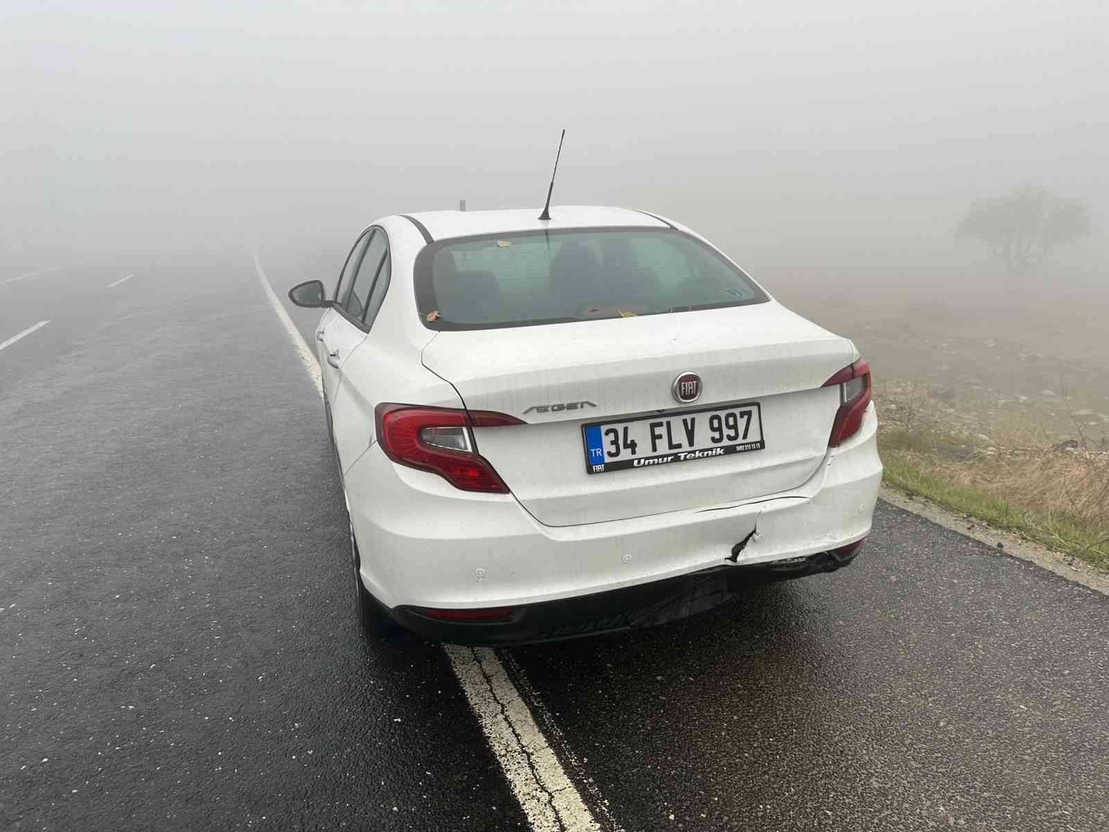 Mardin’de zincirleme trafik kazası: 3 yaralı