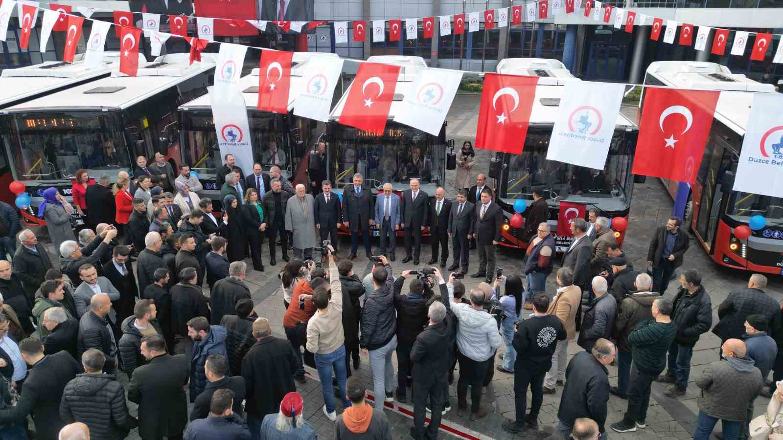 Düzce Belediyesi ulaşım filosunu güçlendirildi