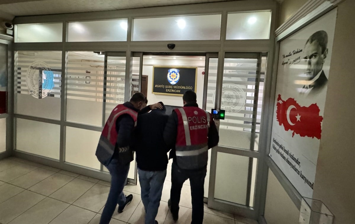 6 milyonluk gasp zanlısı Erzincan’da yakalandı