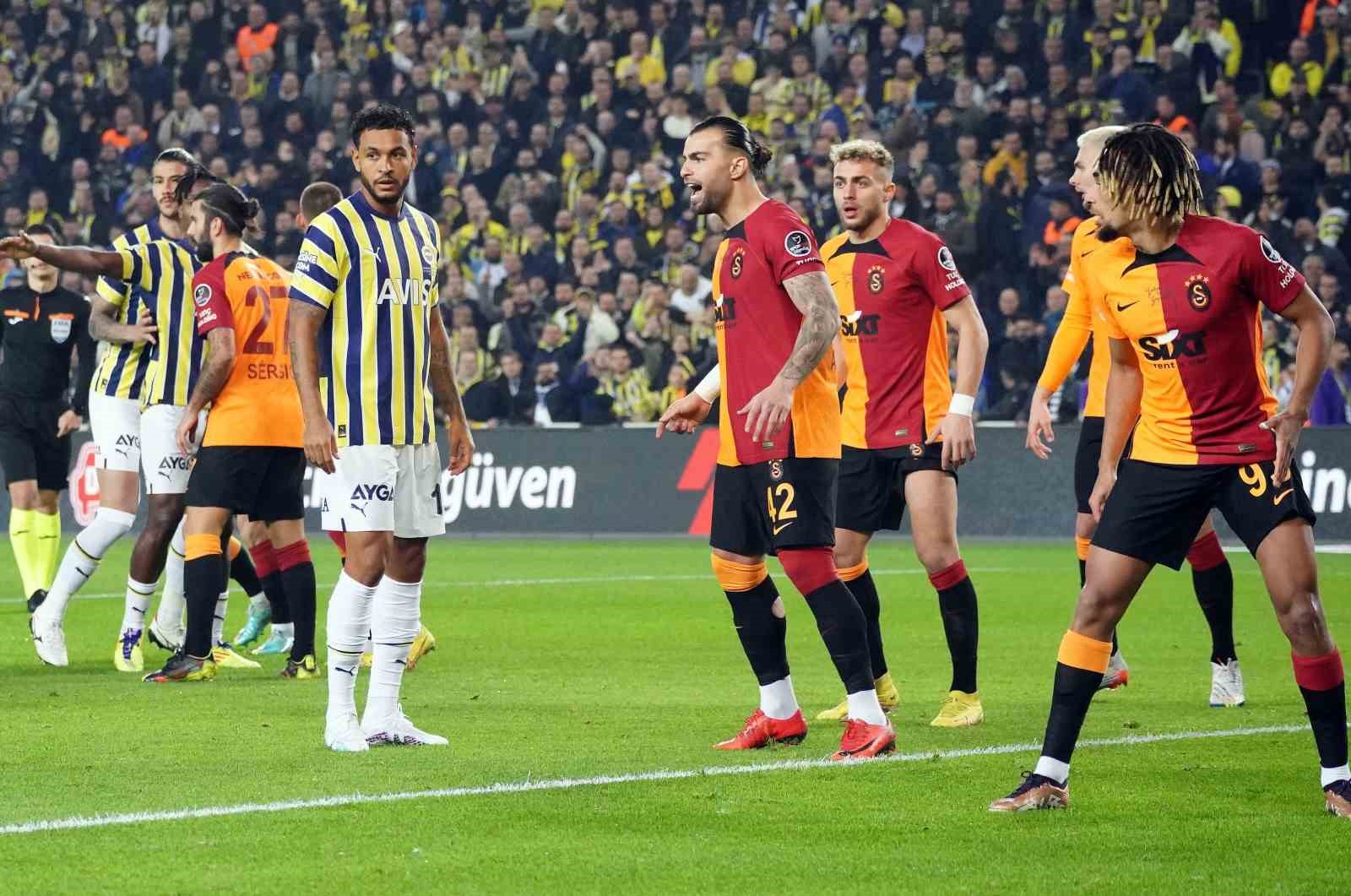 Fenerbahçe ile Galatasaray 398. randevuda