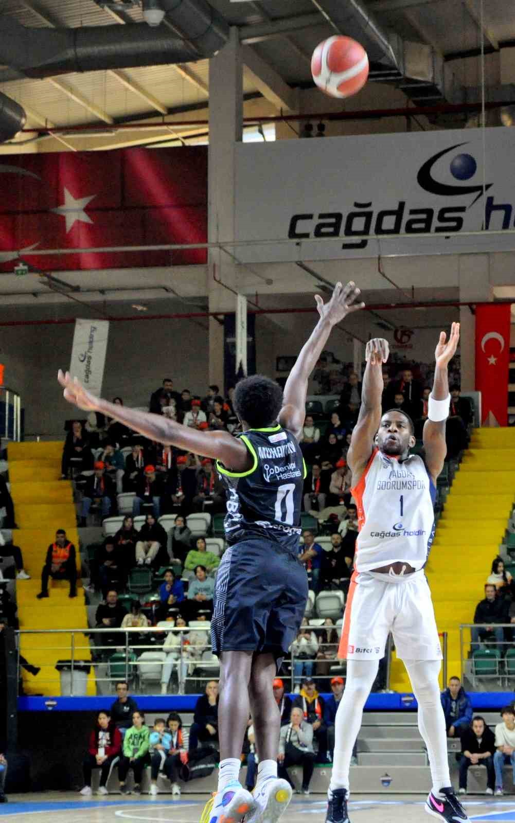 Türkiye Sigorta Basketbol Süper Ligi: Çağdaş Bodrumspor:88 - Yukatel Merkezefendi: 84