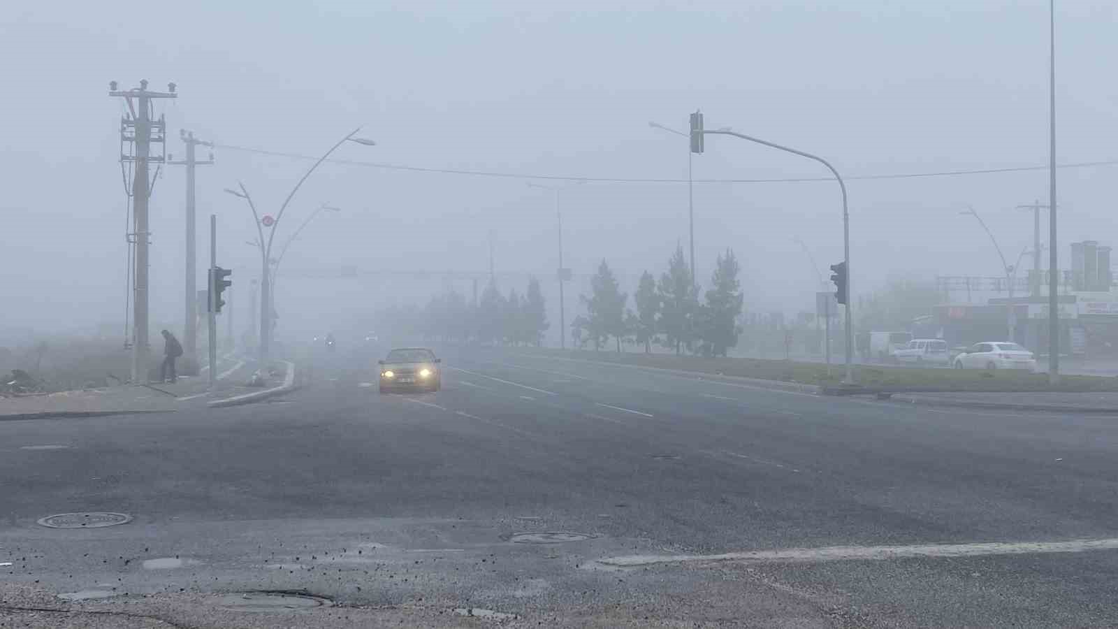 Diyarbakır’da yoğun sis
