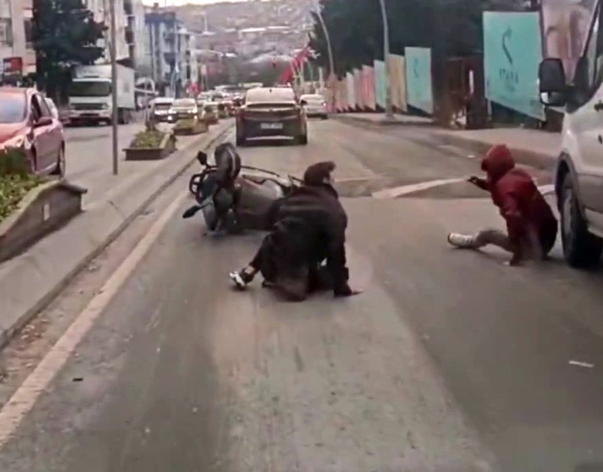 Sultangazi’de şoförün dikkati felaketi önledi
