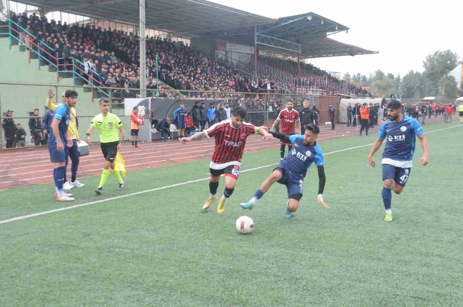 Şırnak Petrolspor, Mazıdağı Fosfatspor ile golsüz berabere kaldı