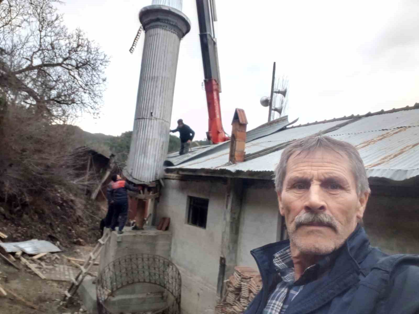 Cami 1926’da, minaresi 2023’te yapıldı