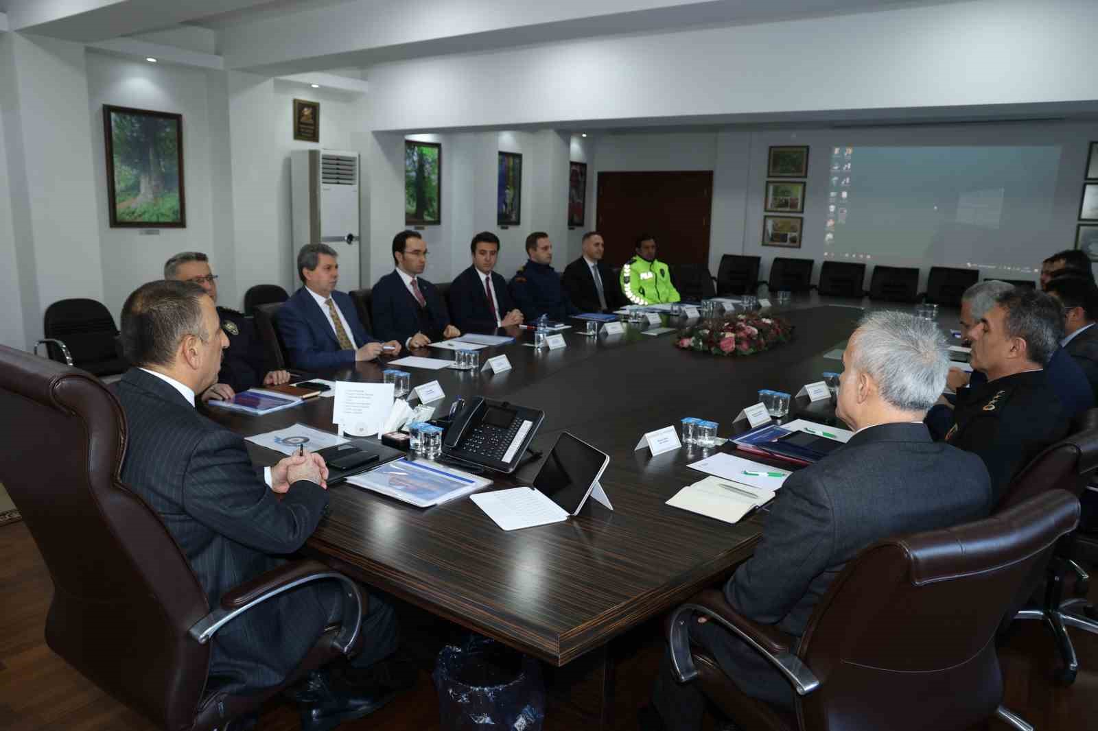 Zonguldak’ta asayiş ve güvenlik toplantısı gerçekleştirildi