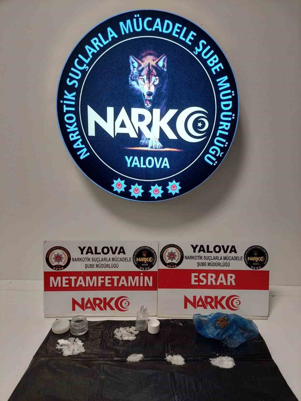 Yalova&rsquo;daki uyuşturucu operasyonlarında 2 kişi tutuklandı
