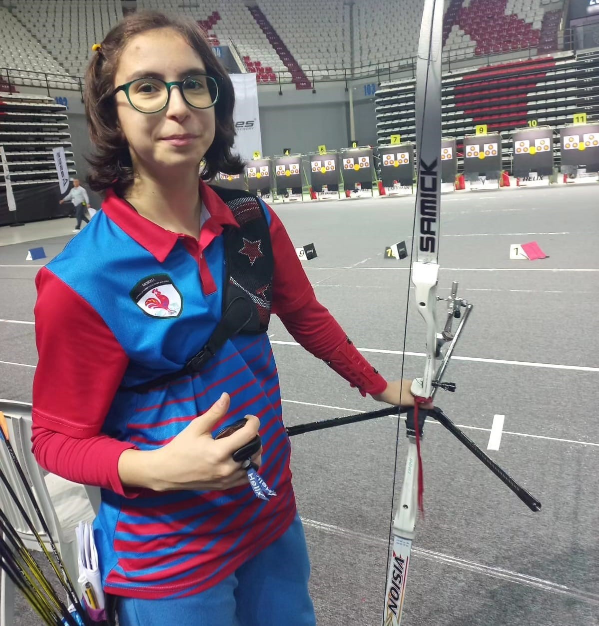 Denizlili okçu, şampiyonada derece elde etti