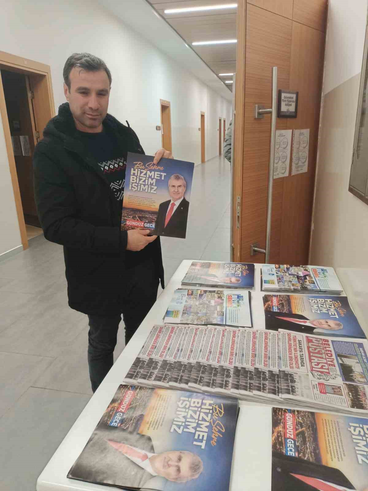 Sakarya Büyükşehir’in Gündüz Gece dergisine vatandaşlardan büyük ilgi