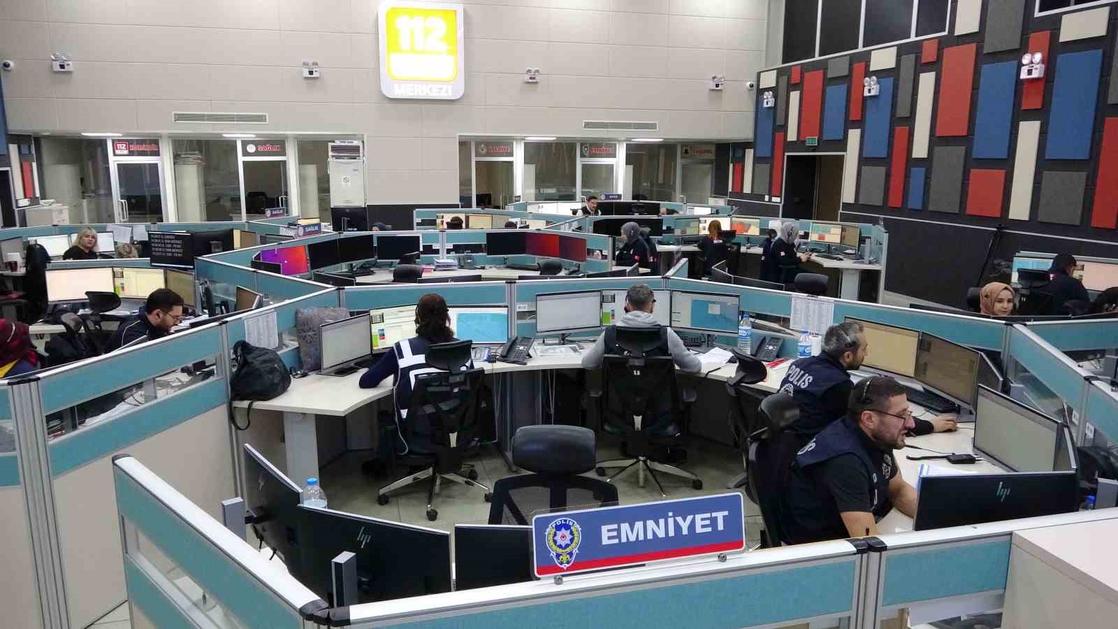 Ordu 112’ye yapılan ihbarların yüzde 65’i asılsız