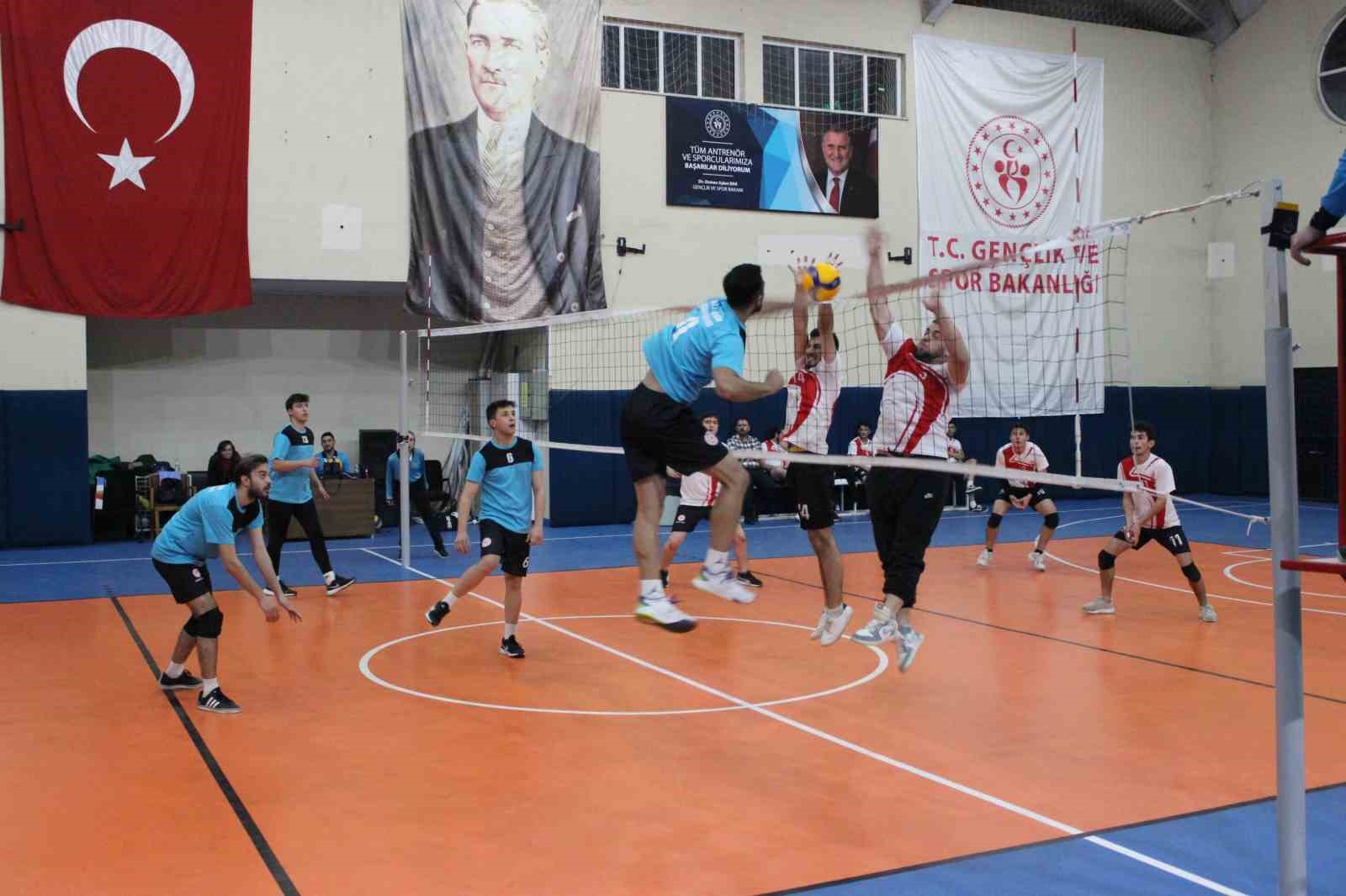 Düzce’de yurtlar arası voleybol şampiyonu belli oldu
