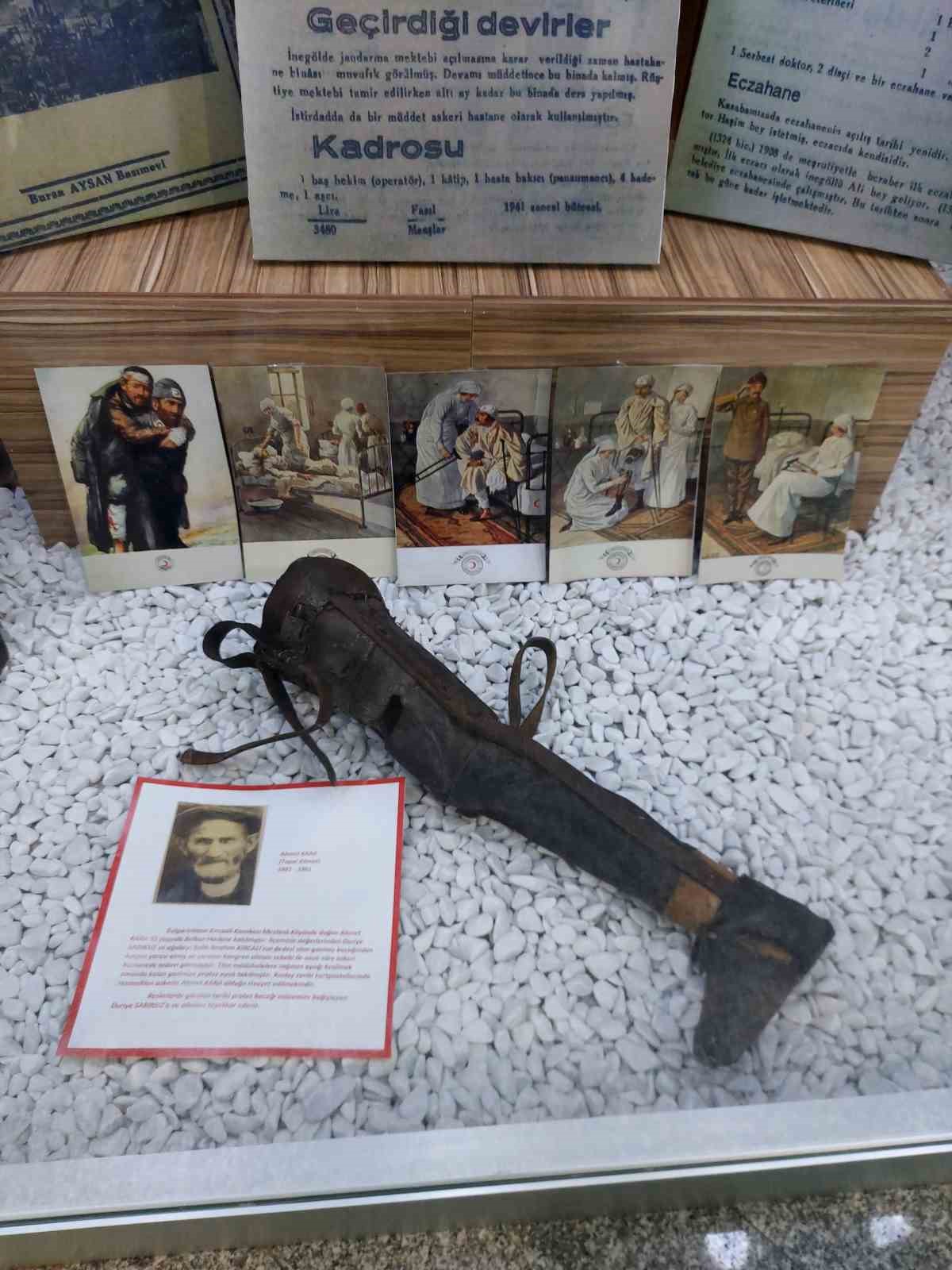 Balkan Savaşı’ndan kalan 110 yıllık protez bacak bu müzede sergileniyor
