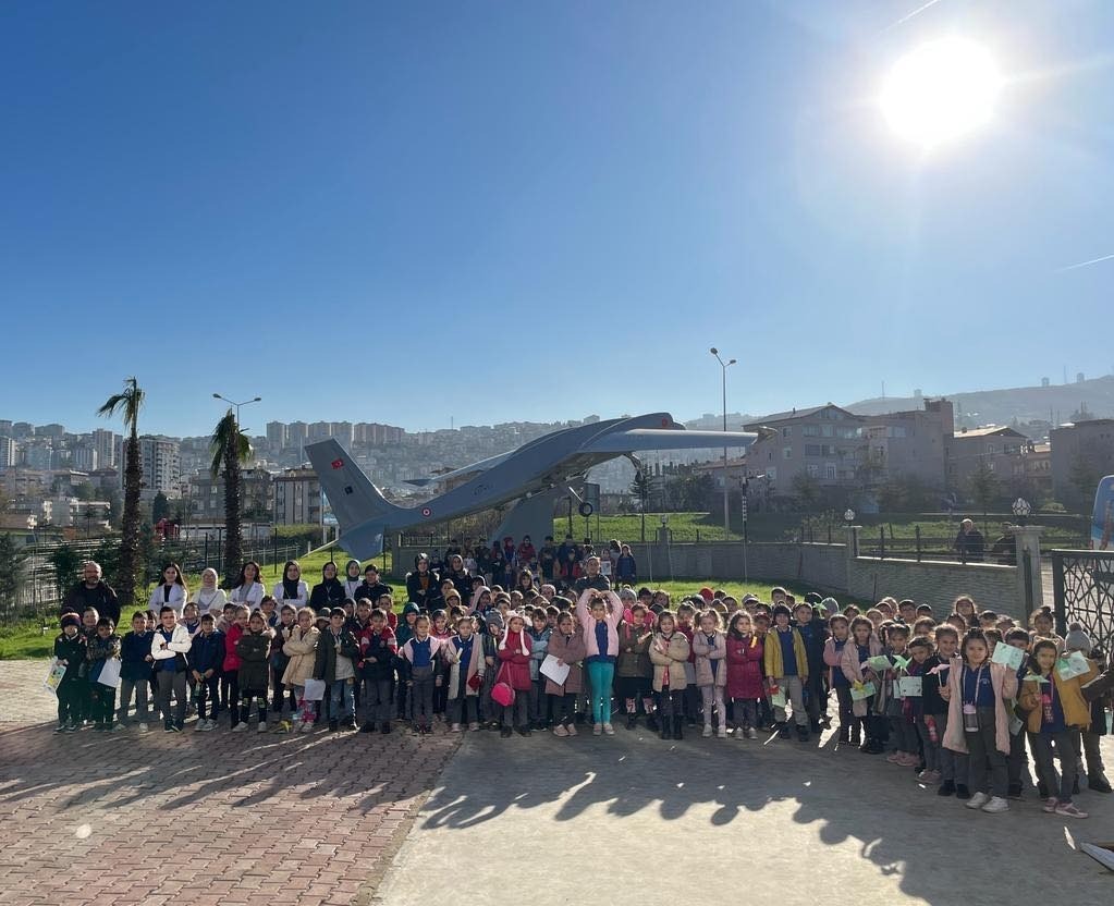 Canik’te ‘Akıncı TİHA’ öğrencilere ilham oluyor