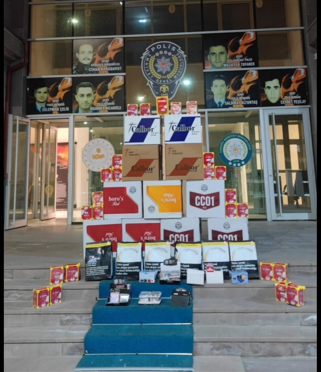 Yozgat’ta 110 bin makaron ele geçirildi