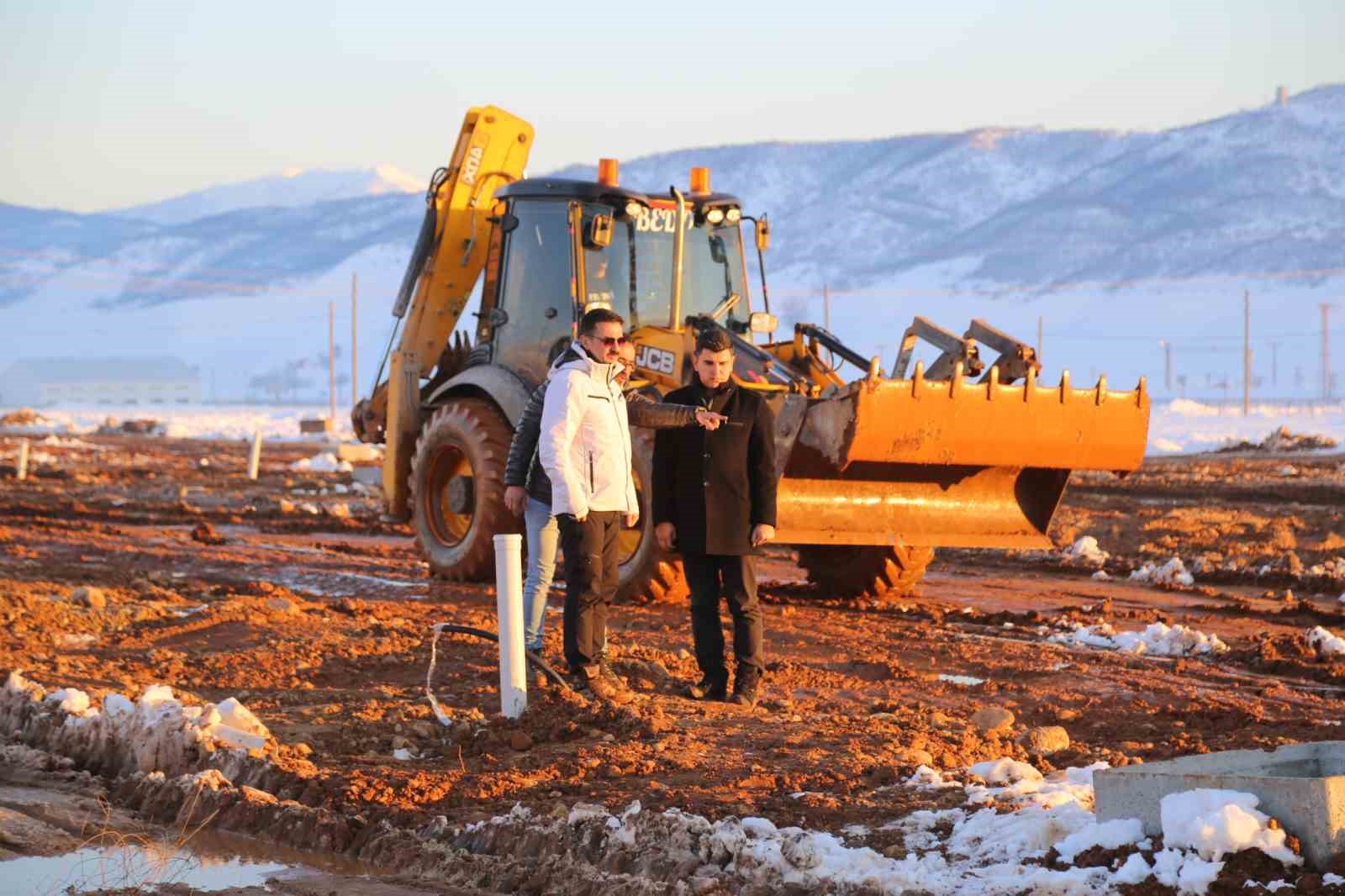 Tunceli’de konteyner kentler kuruluyor
