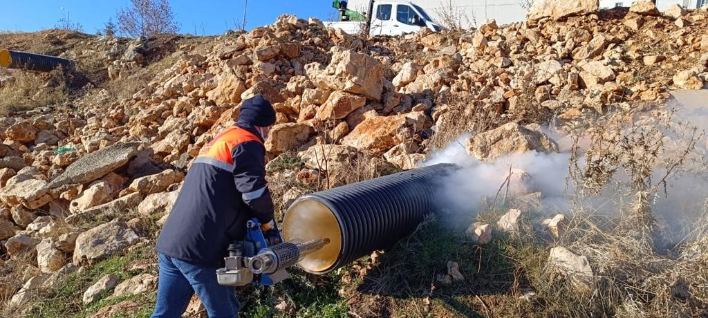 Mardin&rsquo;de ila&ccedil;lama &ccedil;alışmaları başladı

