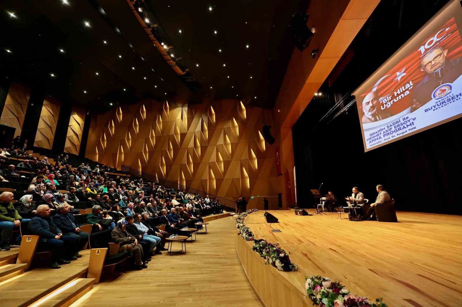 Milli Şair Ersoy, Denizli’de törenle anıldı
