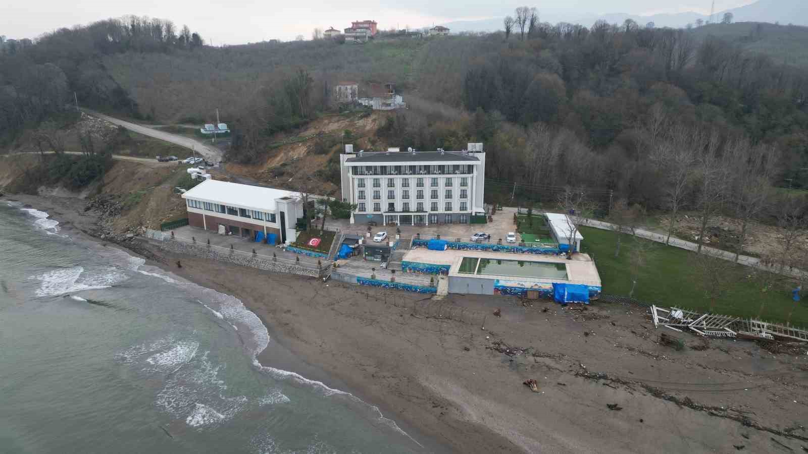 Düzce Belediyesi’nden denize sıfır tesis