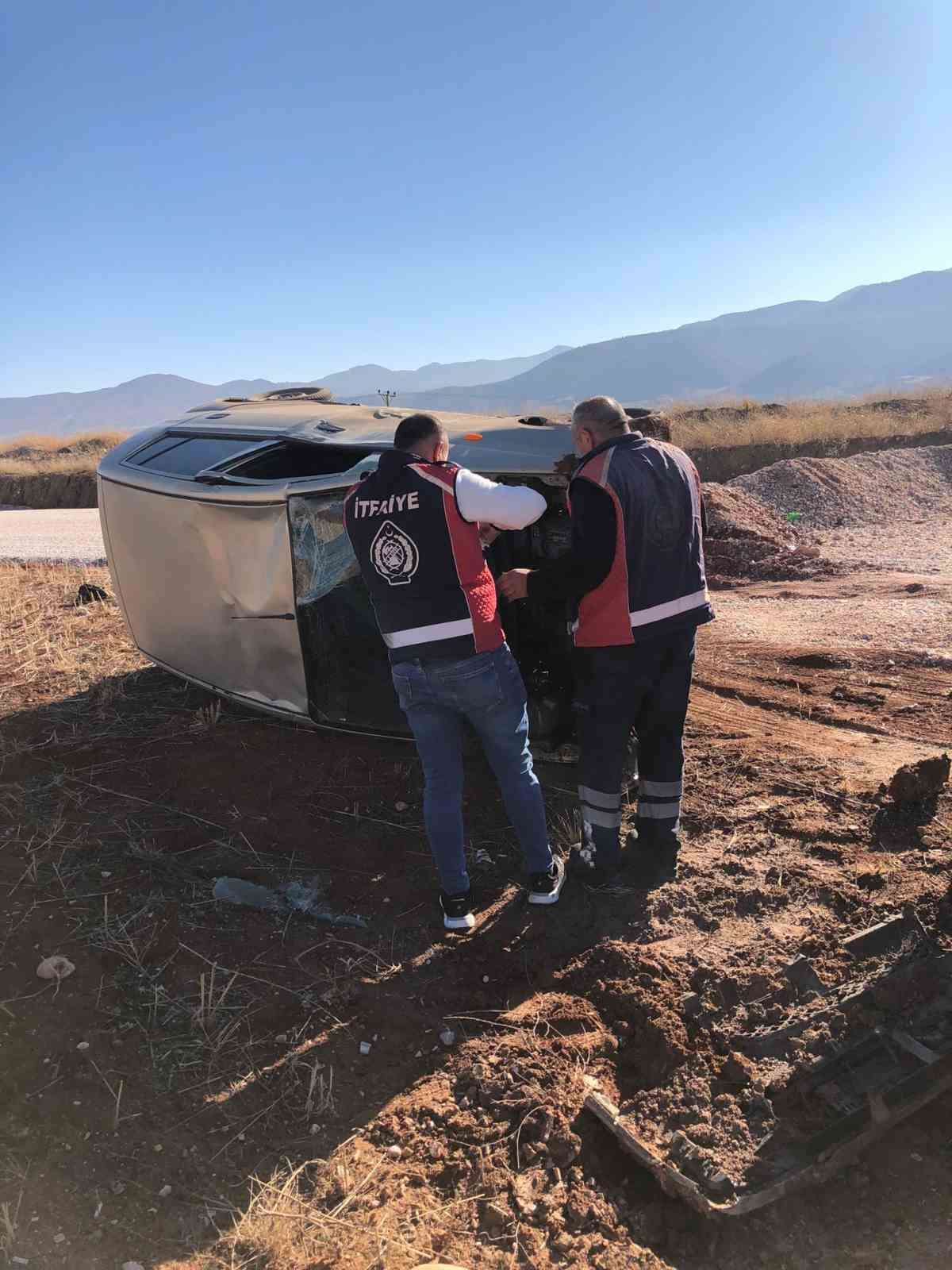 Yozgat’ta trafik kazası: 1 yaralı