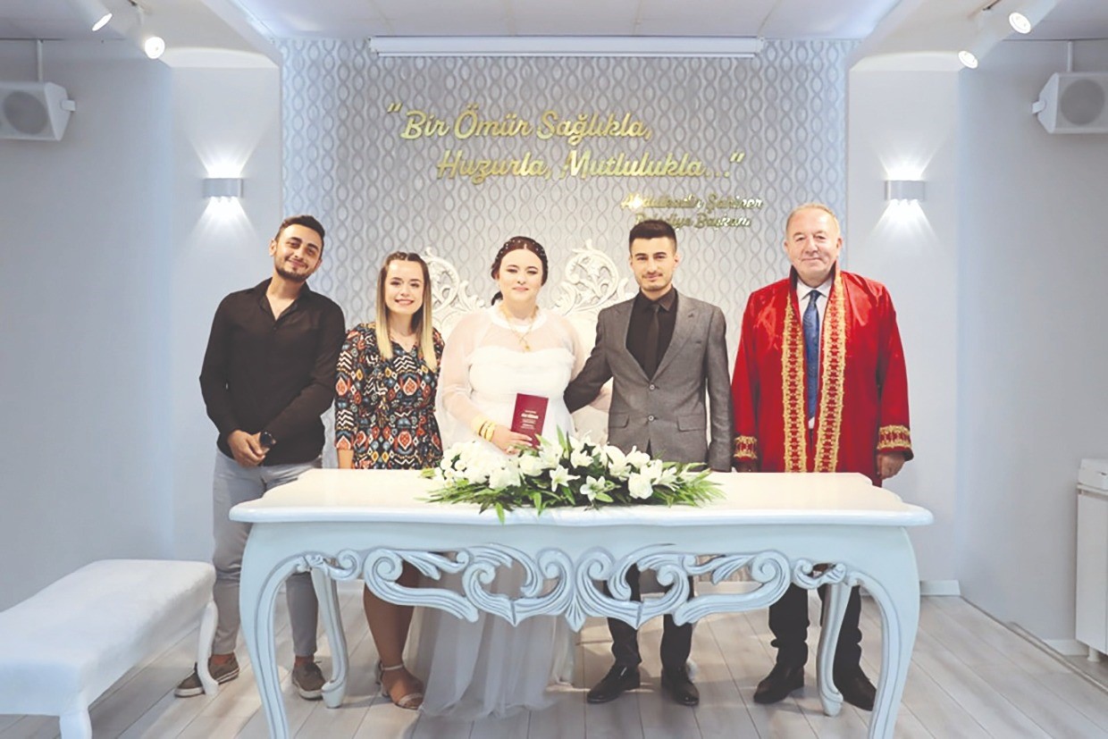 Sungurlu’da 2023 yılında 270 çift evlendi