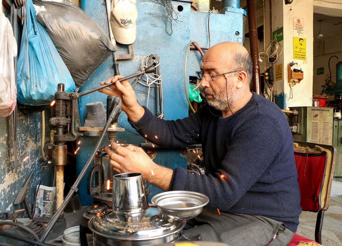 Vezirköprü’nün köklü mirası: 200 yıllık tescillenmiş yassı semaver
