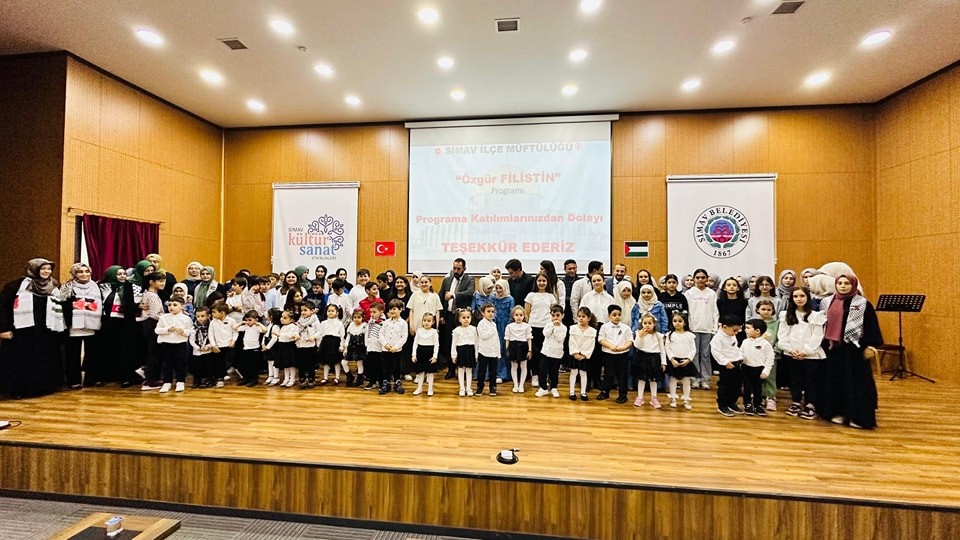 Simav’da “Özgür Filistin” başlıklı program
