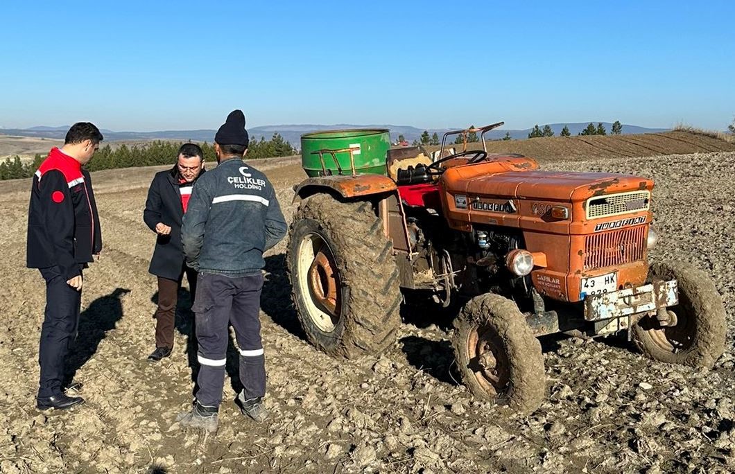 Kütahya’da hububat üretim alanlarında arazi kontrolleri
