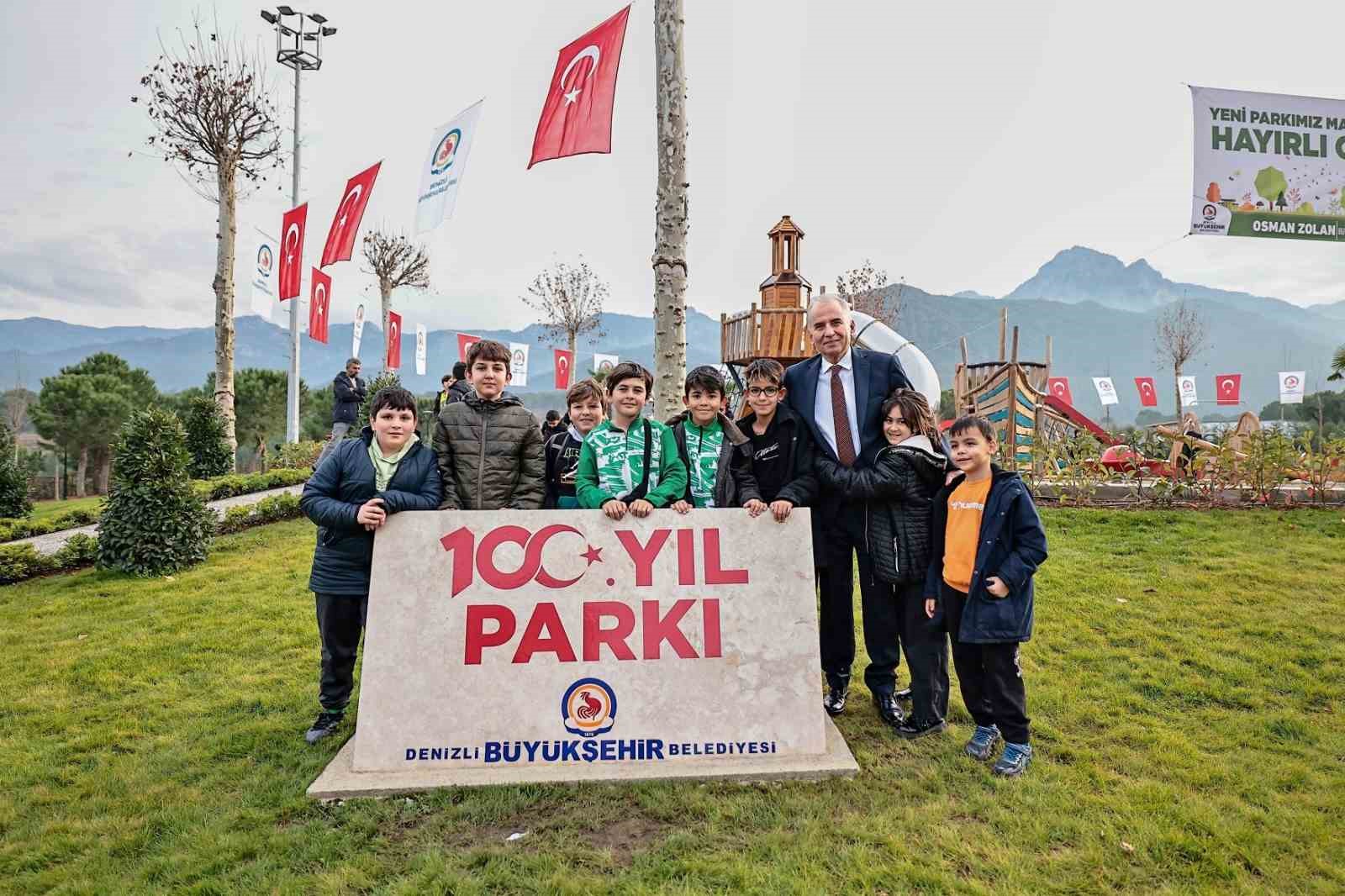 Büyükşehirden Denizli’ye 100. yıl hediyesi
