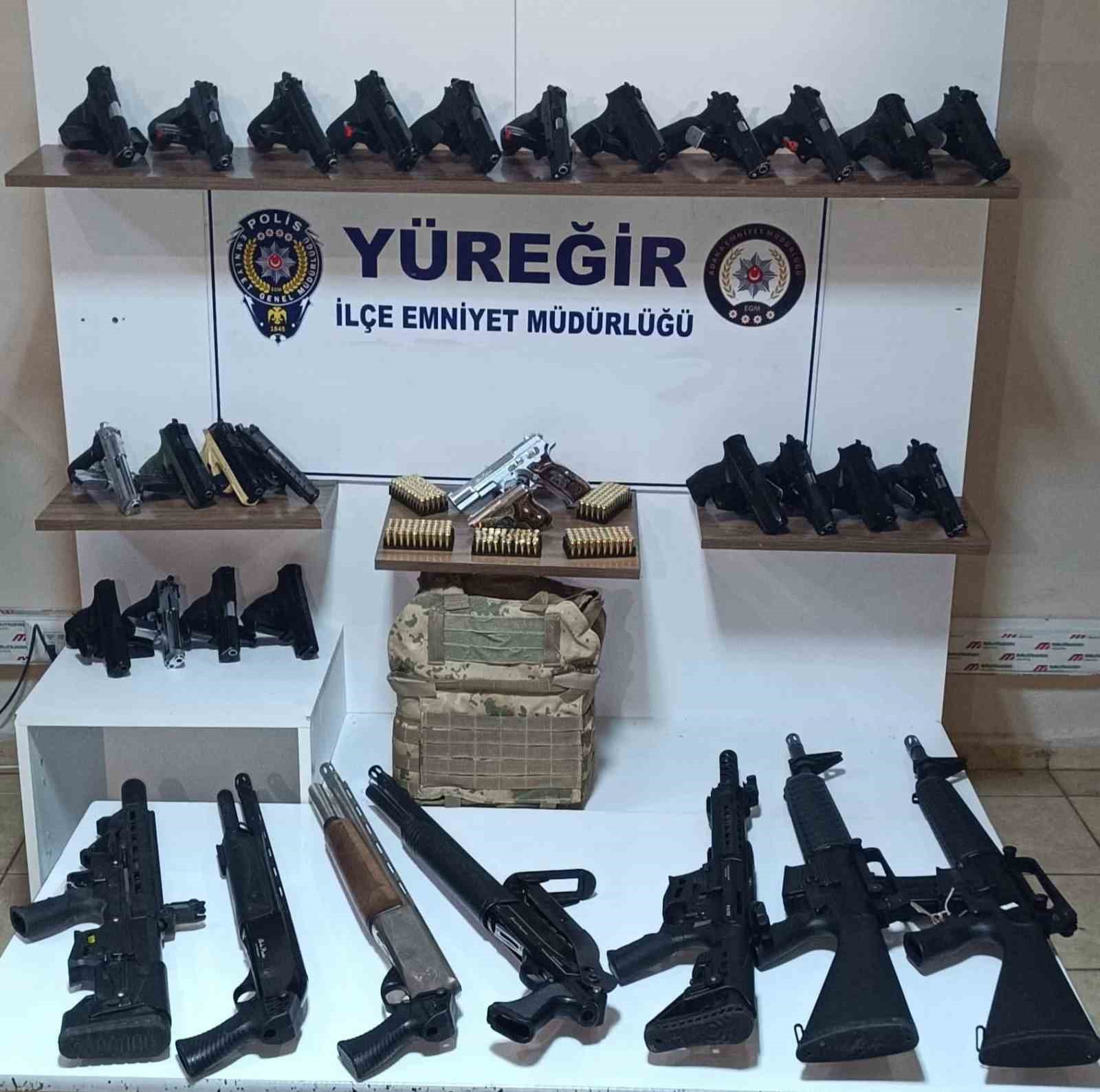 Yüreğir’de ruhsatsız silahlara geçit yok
