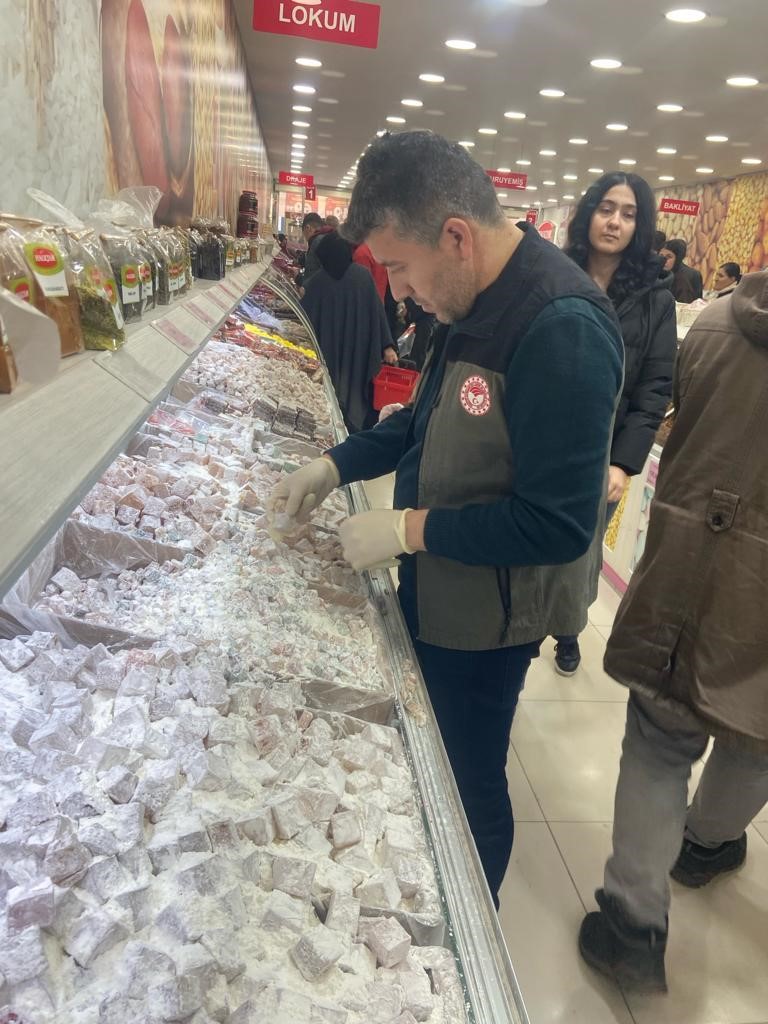 Siirt’te yılbaşı öncesi gıda denetimi yapıldı