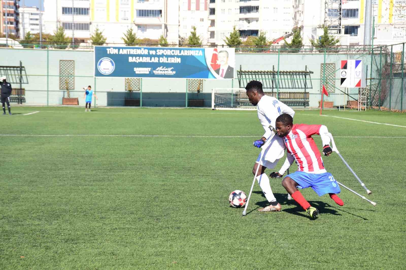 Şahinbey Ampute, Gebze Belediye Spor’u 4-0 mağlup etti
