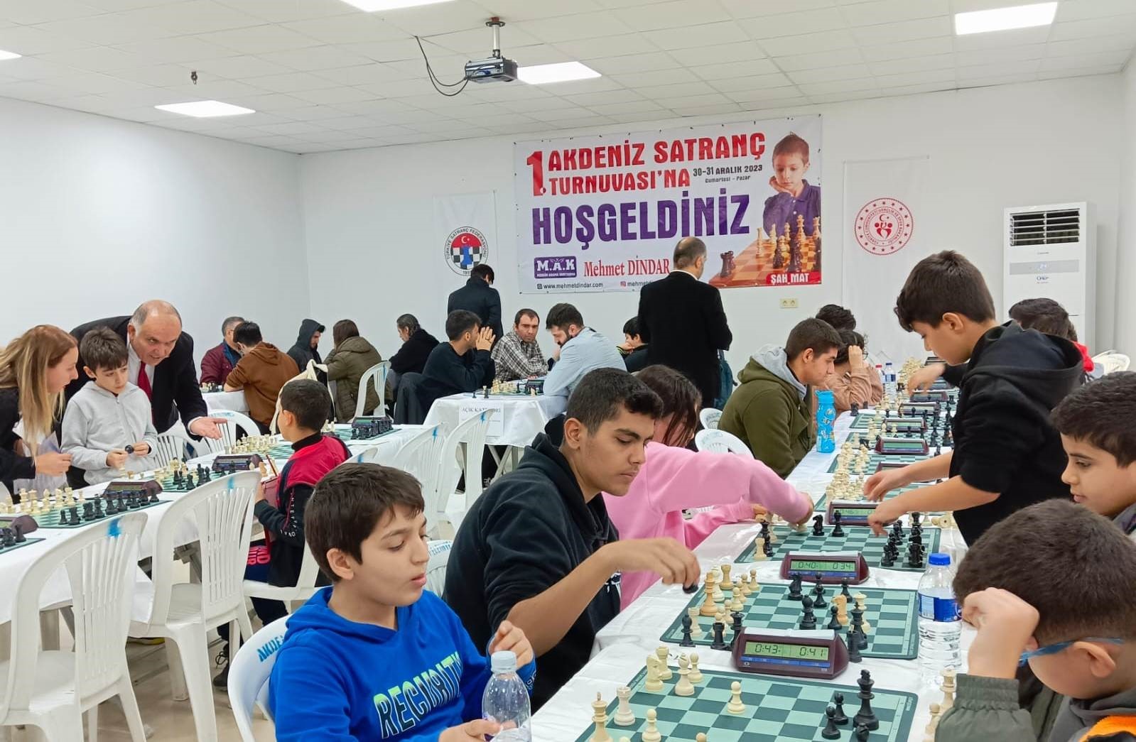 Mersinli gençler 1. Akdeniz Satranç Turnuvasında buluştu
