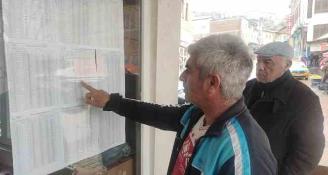 Tunceli’de seçmen listeleri askıya çıktı