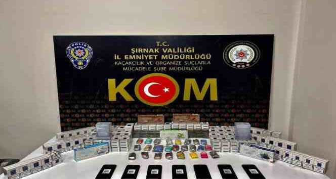 Şırnak’ta asayiş ve kaçakçılık operasyonu: 66 gözaltı