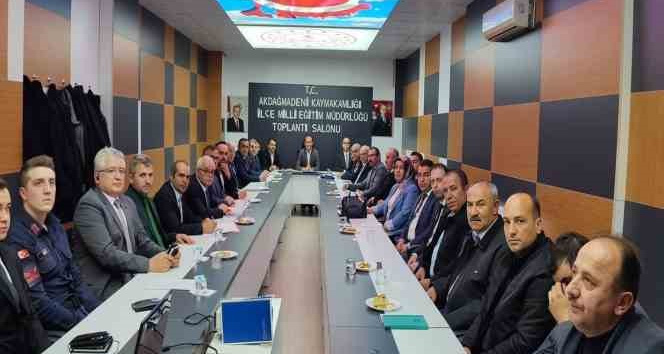 Akdağmadeni’nde seçim güvenliği toplantısı yapıldı