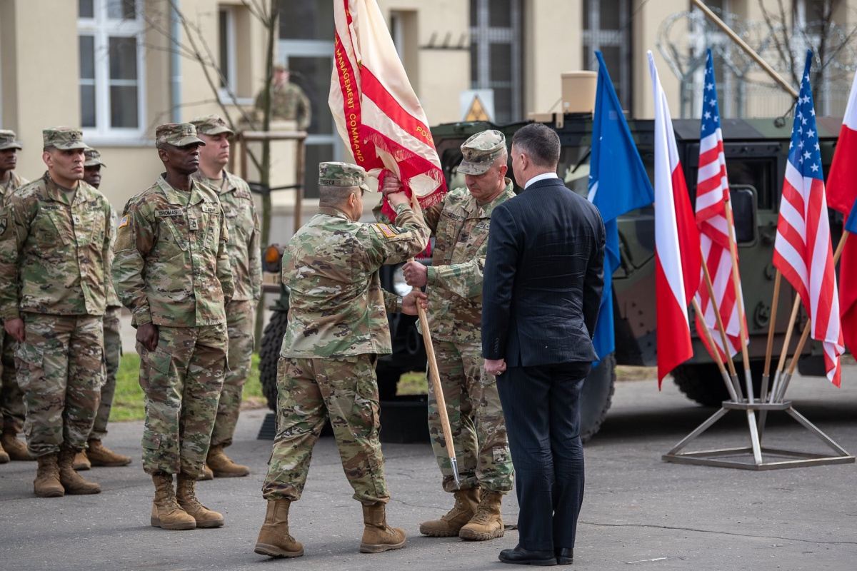 ABD'nin Polonya'daki ilk kalıcı askeri garnizonu açıldı