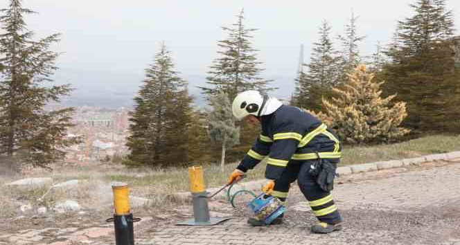 Nevşehir’de Ramazan için top atışı yapıldı