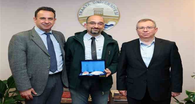 Trakya Üniversitesinde veda töreni