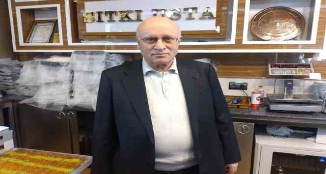 Kadayıfçı Sıtkı Usta 11 ayın sultanına hazır