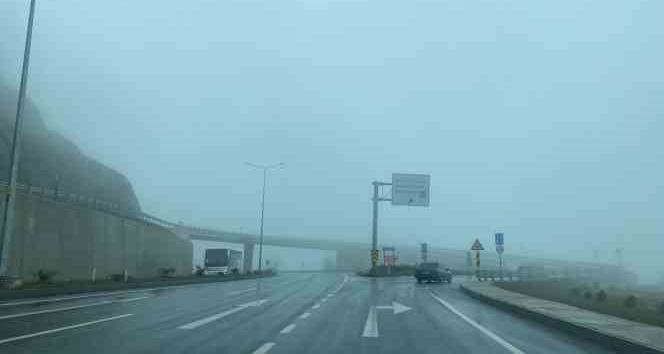 Zonguldak’ta sis etkili oldu
