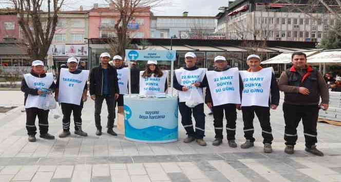 Uşak Belediyesinden su için farkındalık etkinliği