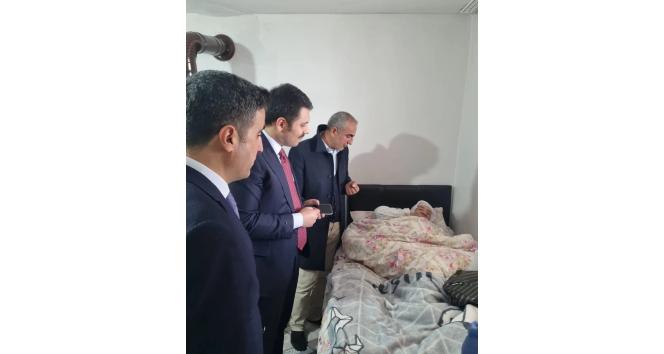 Bingöl’de 101 yaşındaki Hazal nine ziyaret edildi