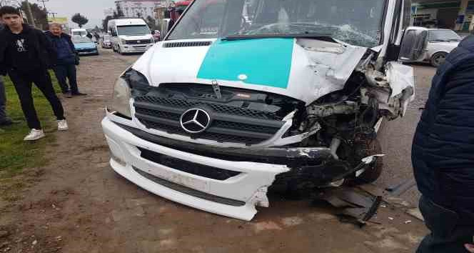 Ordu’da öğretmen servisi kaza yaptı: 8 yaralı