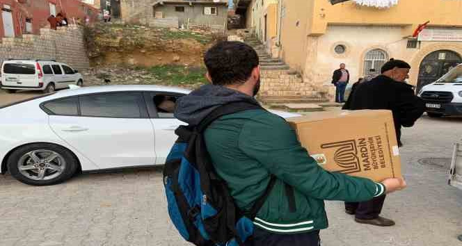 Mardin’de tespit edilen 50 bin aileye gıda kolisi dağıtımına başlandı