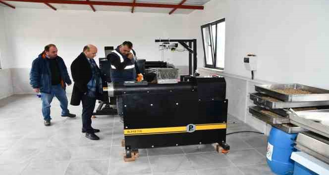 Yalova Altınova’da atık yemekler yüksek kaliteli mamaya dönüşüyor