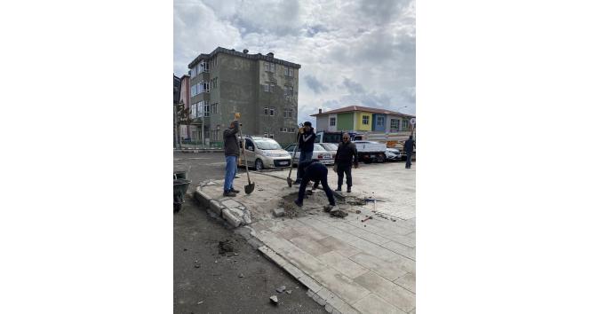 Selim Belediyesi yol çalışmalarına başladı